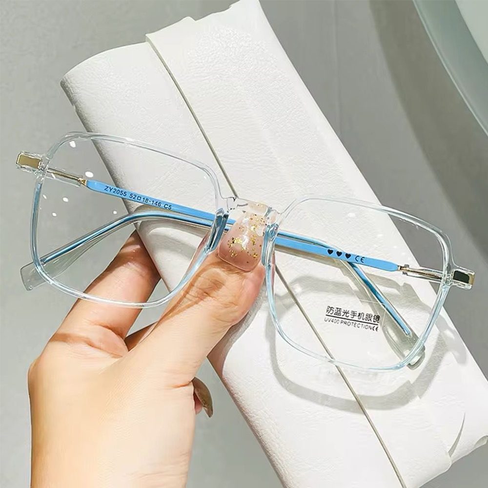Square Anti-Blue Light Glass - Blue-1014BL
