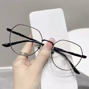 Luxe Round Anti-Blue Light Glass-1043BK photo 1
