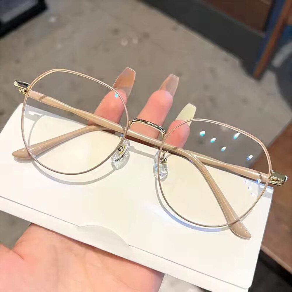 Luxe Round Anti-Blue Light Glass-1043BG