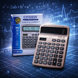 Gitizen Rose Gold Calculator CT-9814G photo 1