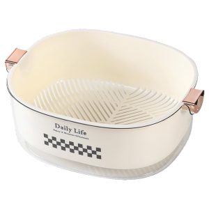 Square Printed Drainage Basket - 9765 photo 1