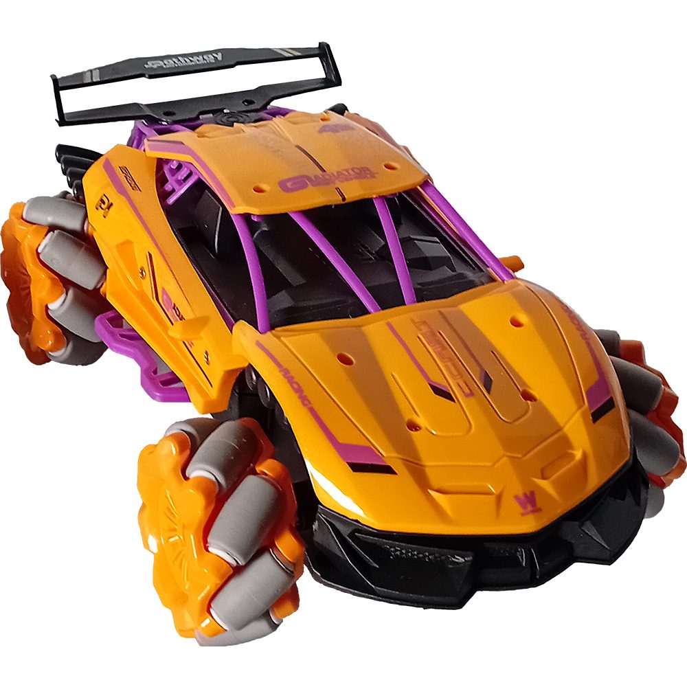 Lateral Playing R/C Stunt Smoke Car