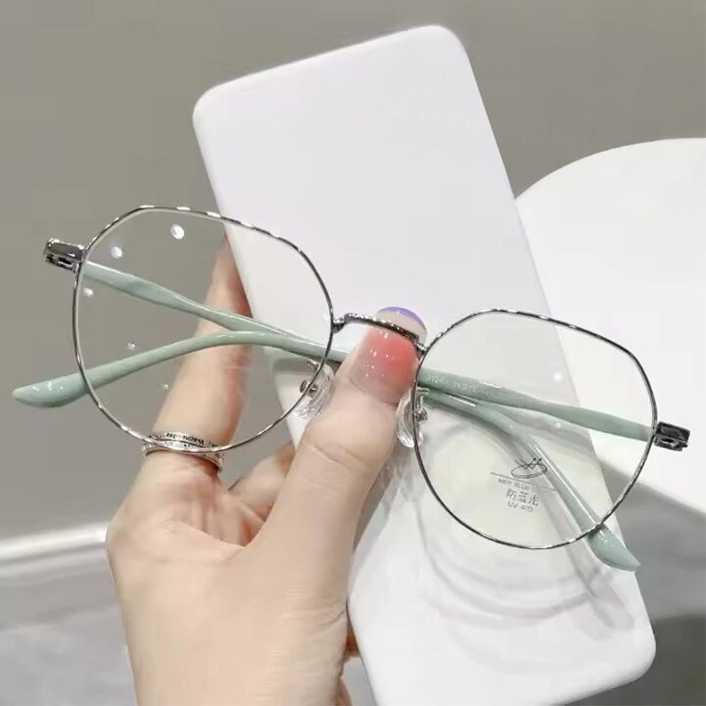 Luxe Round Anti-Blue Light Glass-1043GE