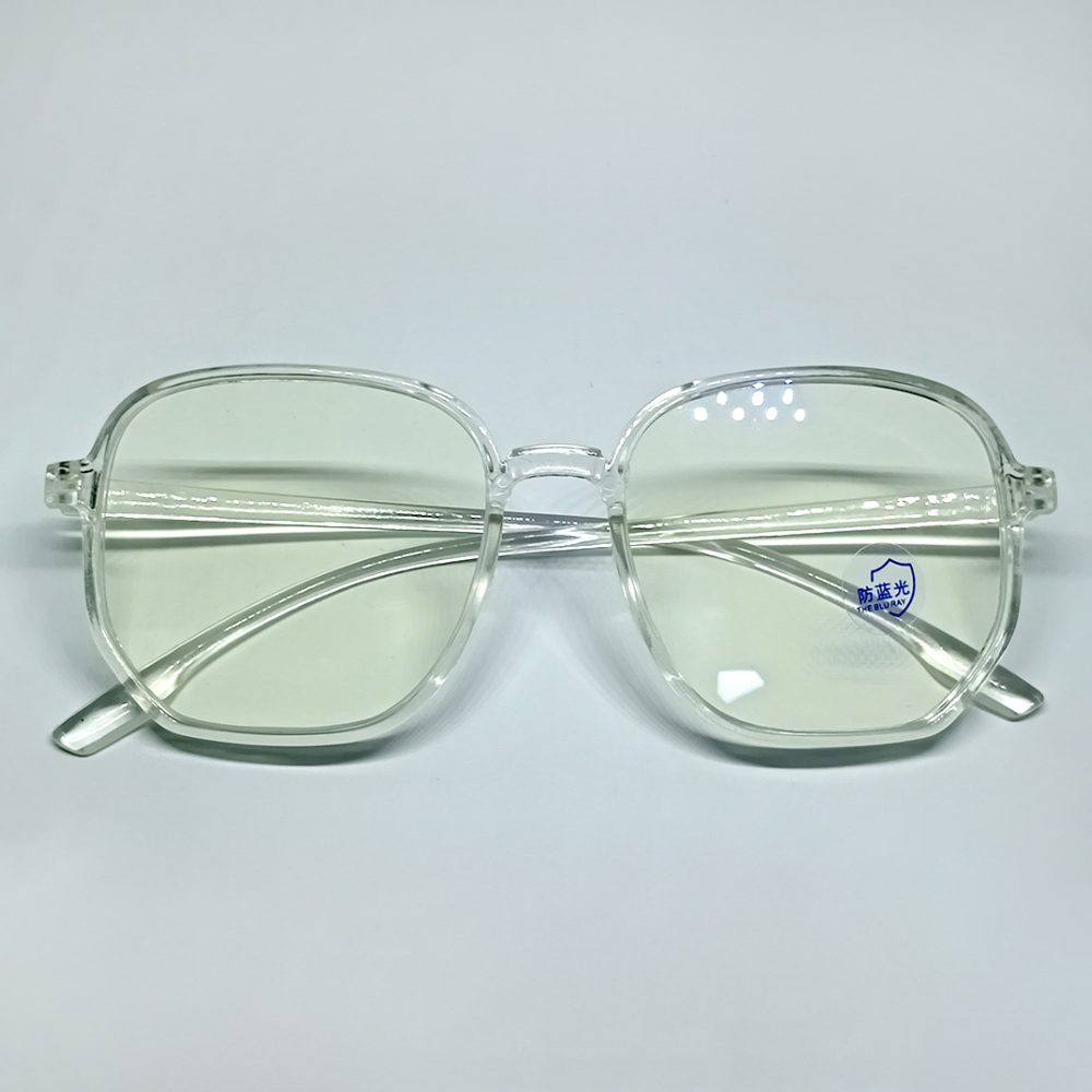 Retro Square Anti-Blue Light Glass-1020CL