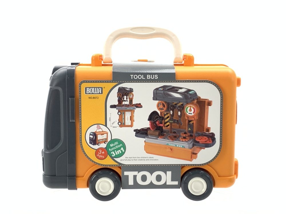 Kids 3 in 1 Tool Bus