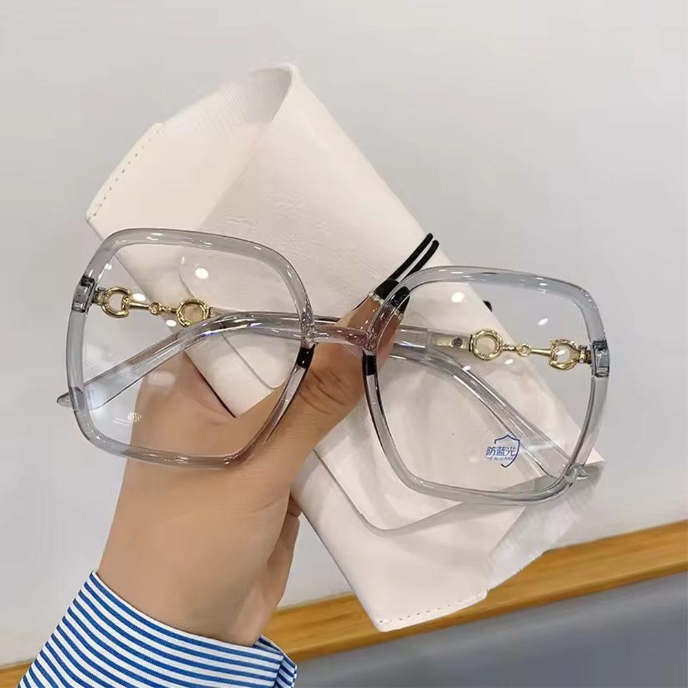 Over Sized Anti-Blue Light Glass-1042GR