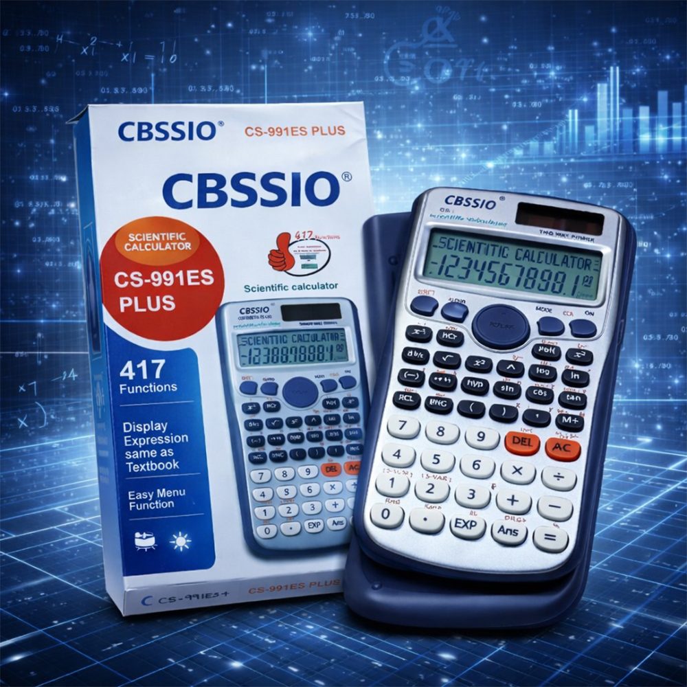 CBSSIO Scientific Digital Calculator CS-991ES Plus