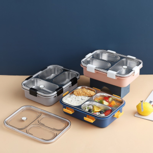 Laxson 3 Compartment Insulated Lunch Box photo 1