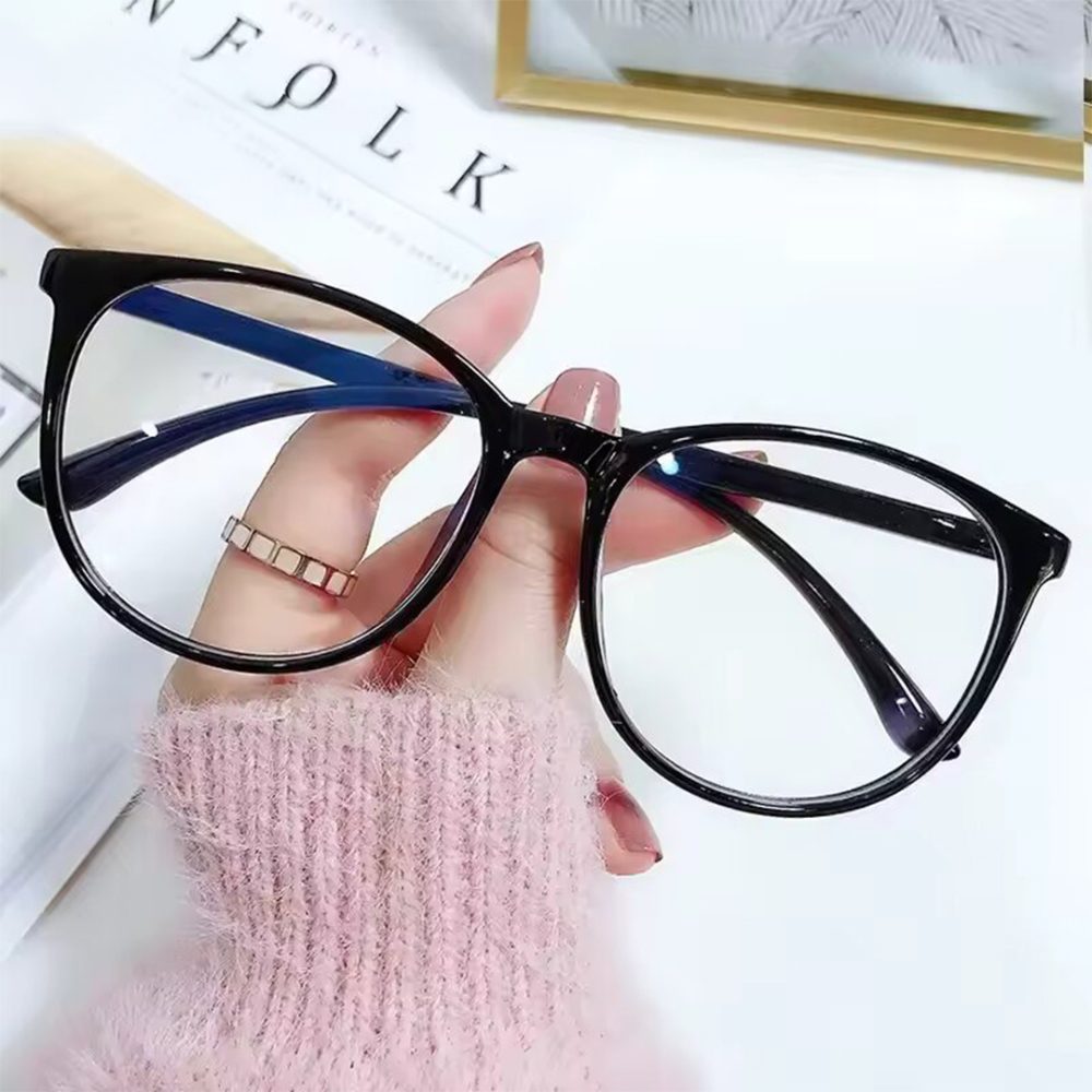 Opti Round Anti-Blue Light Glass-1044BK