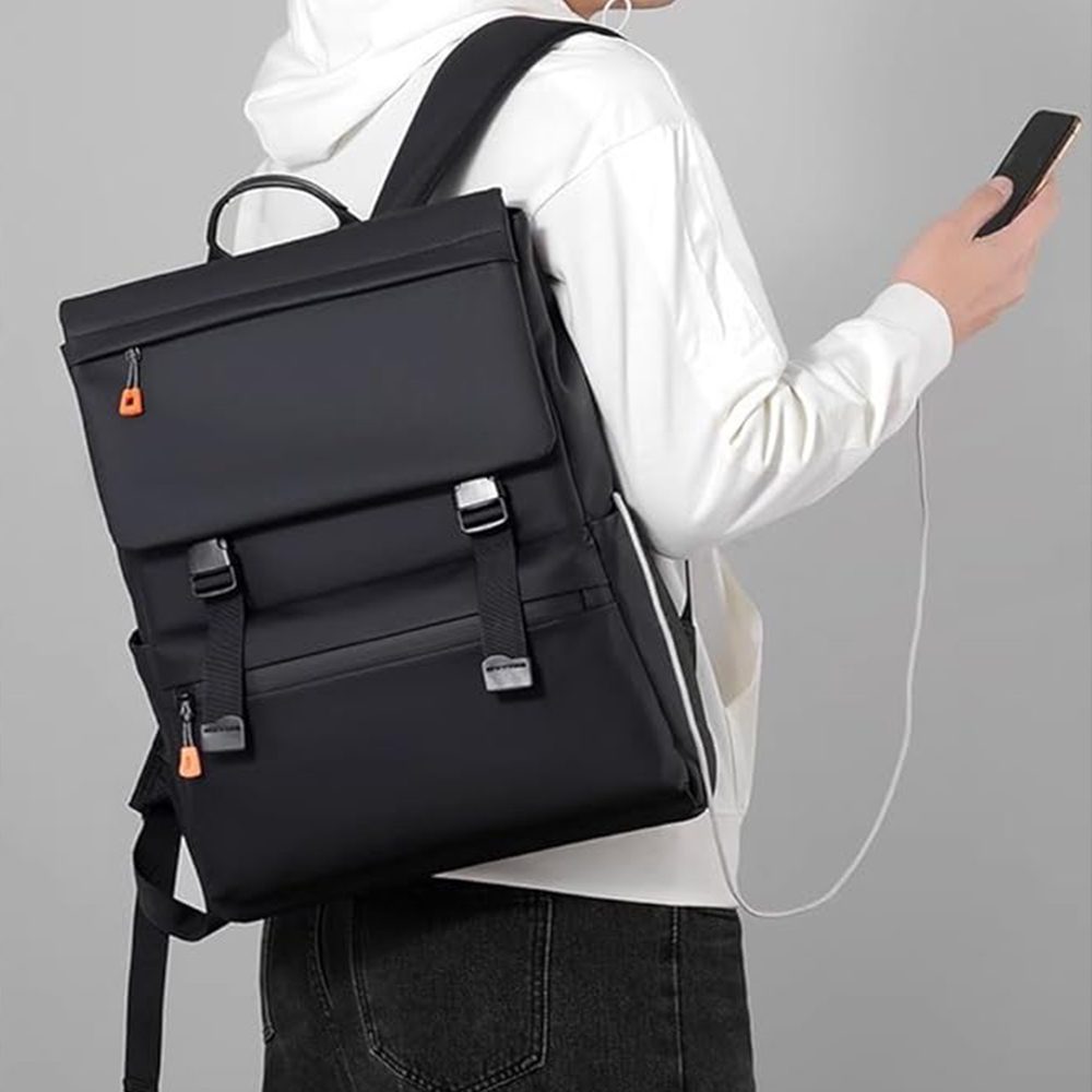 StyleVault Backpack Black High Quality