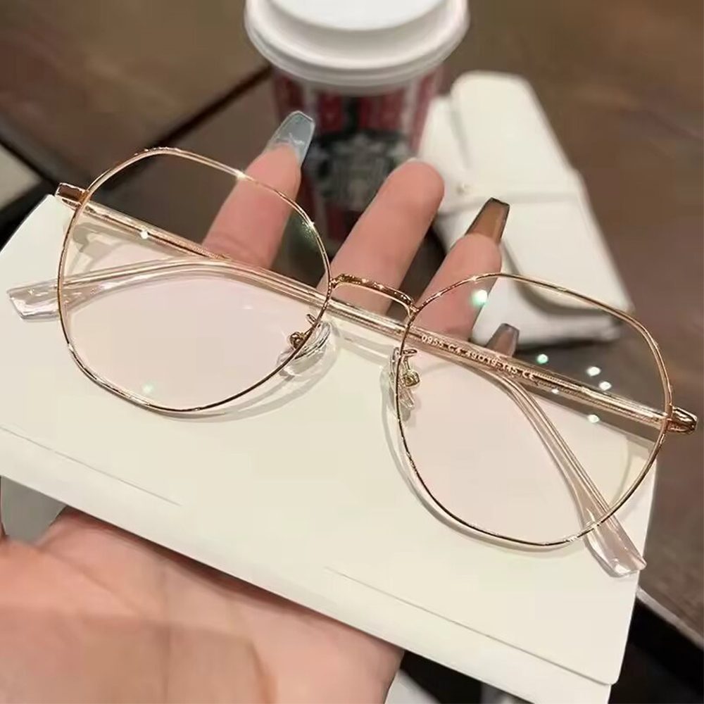 Luxe Round Anti-Blue Light Glass-1043RG