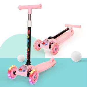 Foldable Kids Scooter with Light photo 1