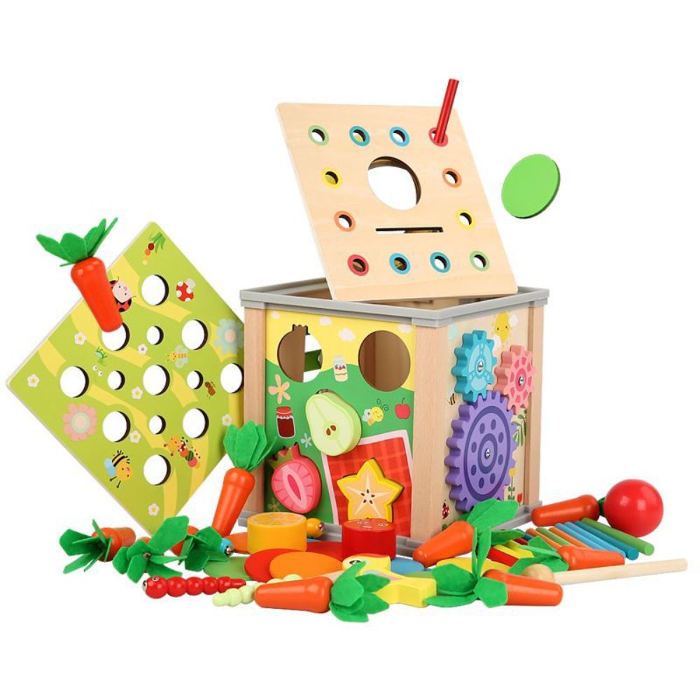 Kids Wooden Intelligence Box