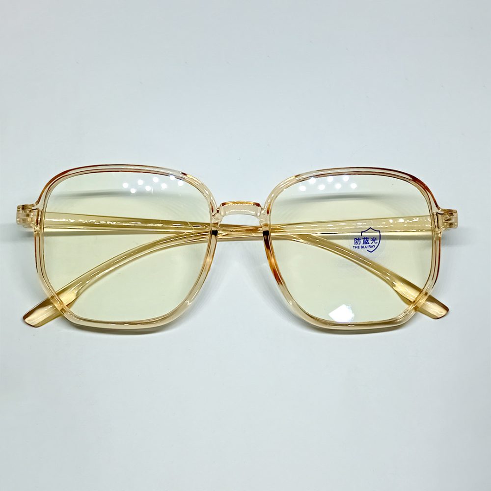 Retro Square Anti-Blue Light Glass-1020TE