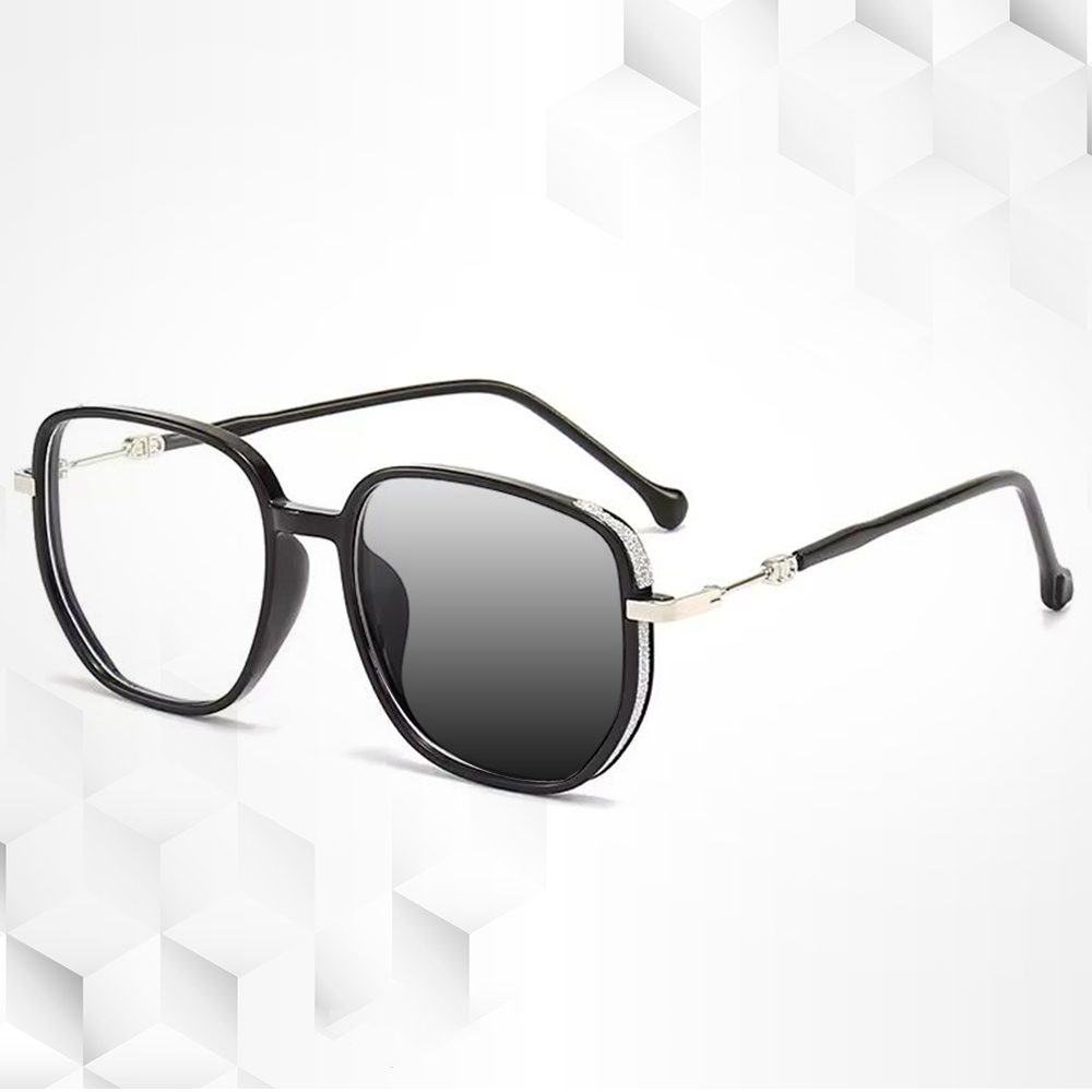 2 in 1 Icon Square Photochromic Glass-1046BK