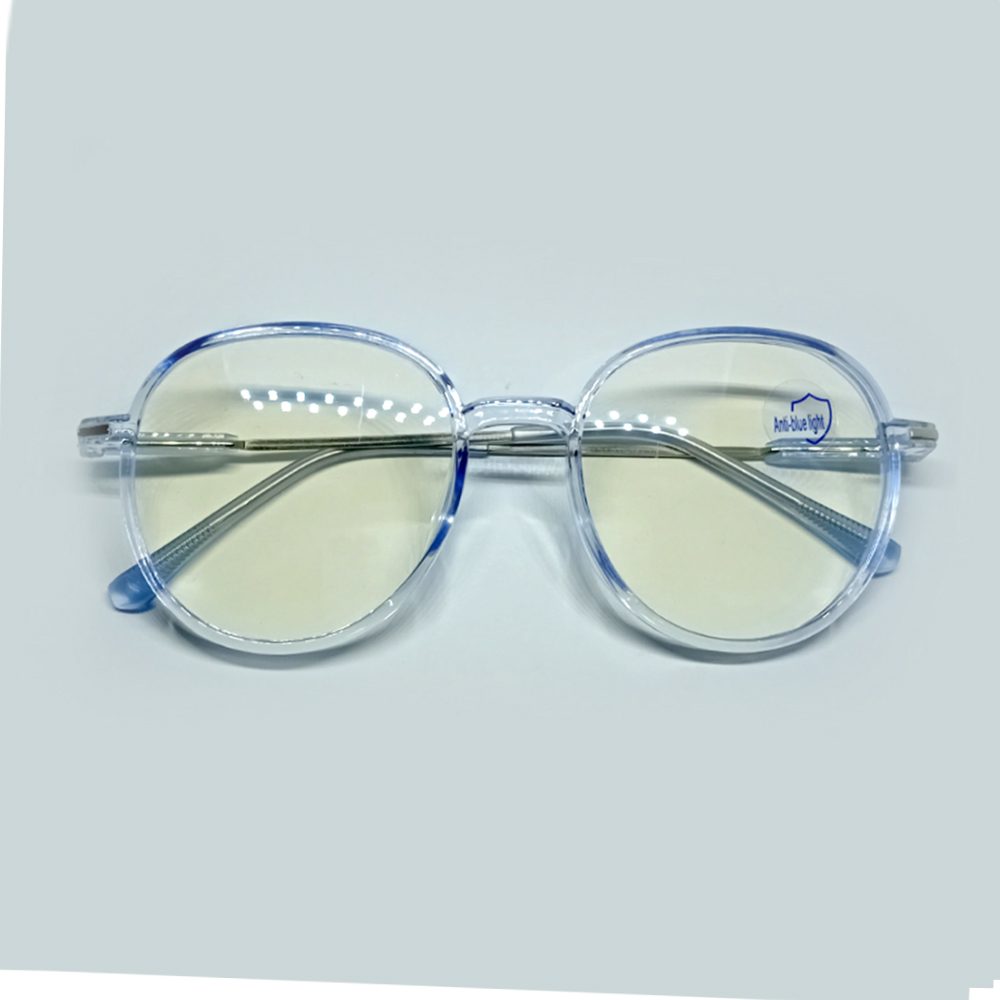 Classy Round Anti-Blue Light Glass-1036BL
