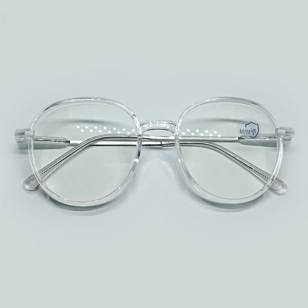 Classy Round Anti-Blue Light Glass-1036CL
