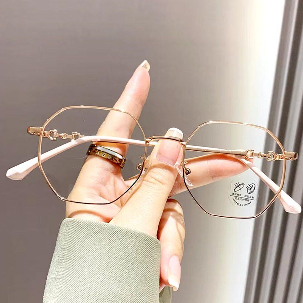 Classic Polygon Anti-Blue Light Glass-1034RG