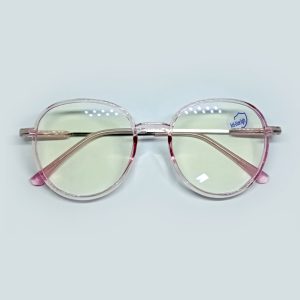 Classy Round Anti-Blue Light Glass-1036PK photo 1