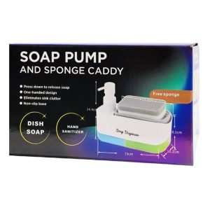 Soap Pump and Sponge Caddy photo 1