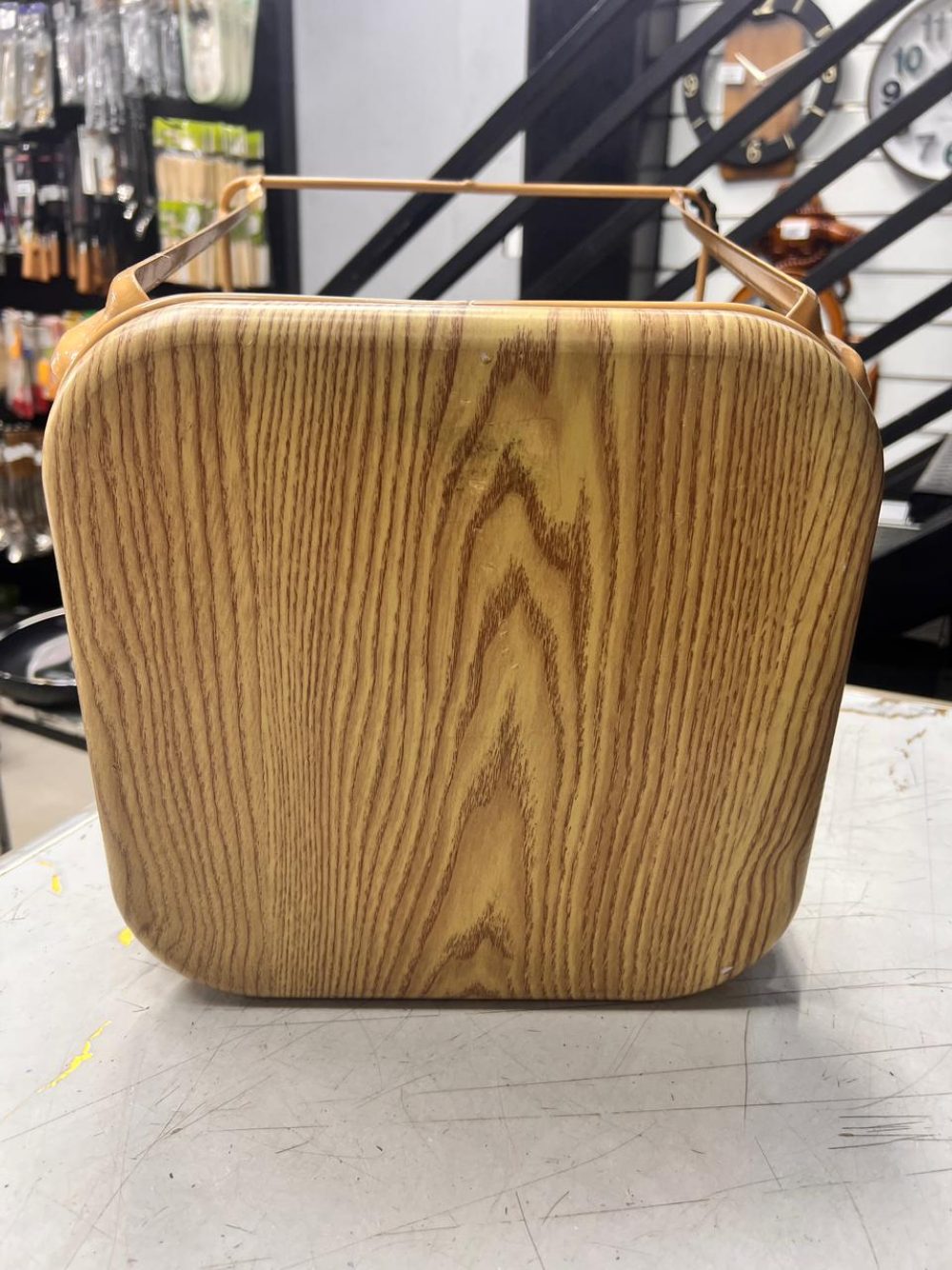 Square Steel Stool