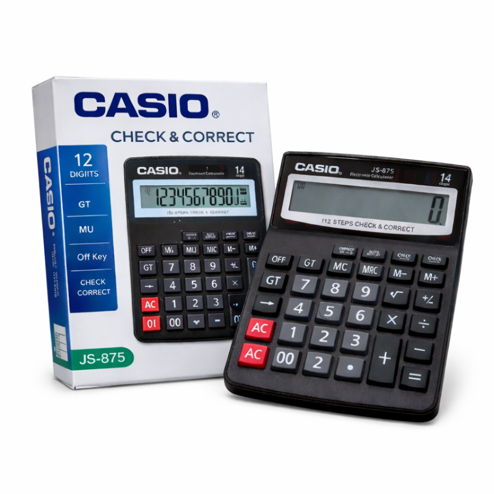 Casio JS-875 Electronic Calculator