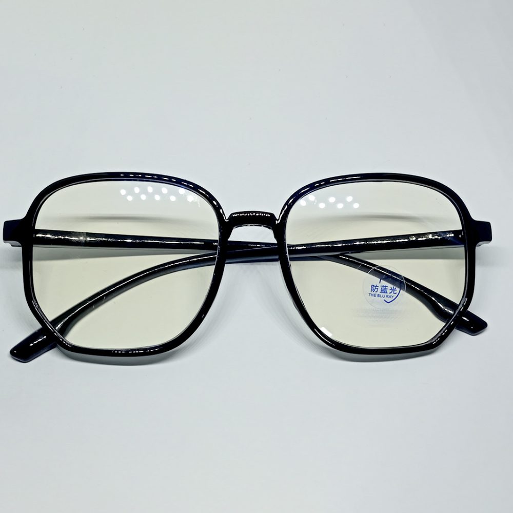 Retro Square Anti-Blue Light Glass-1020BK