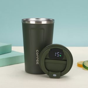 Digital Thermos Coffee Mug photo 1